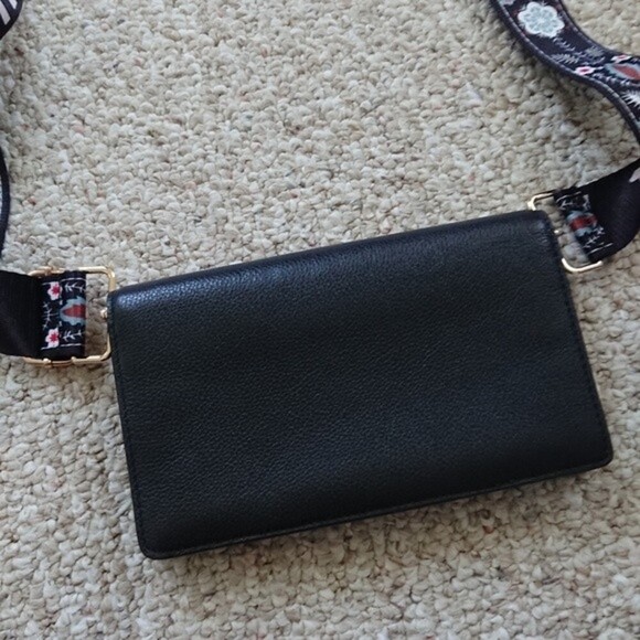 Coach black Foldover Clutch Crossbody - Picture 6 of 12